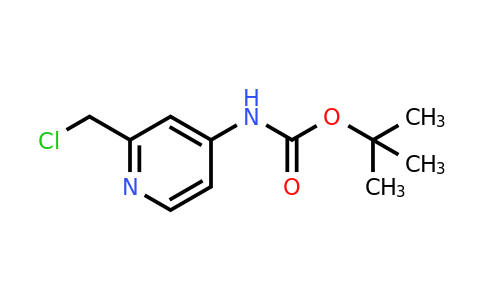 CAS 1196157-17-1 | Tert-butyl 2-(chloromethyl)pyridin-4-ylcarbamate
