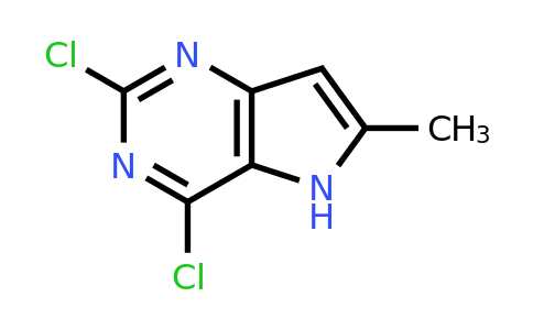 CAS 1196157-27-3 | 2,4-Dichloro-6-methyl-5H-pyrrolo[3,2-D]pyrimidine