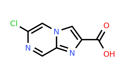 CAS 1196157-29-5 | 6-chloroimidazo[1,2-a]pyrazine-2-carboxylic acid