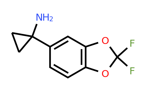 CAS 1196157-40-0 | 1-(2,2-Difluorobenzo[D][1,3]dioxol-5-YL)cyclopropanamine