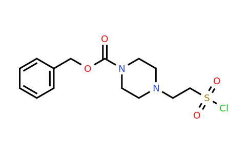 CAS 1196157-58-0 | 4-(2-Chlorosulfonyl-ethyl)-piperazine-1-carboxylic acid benzyl ester