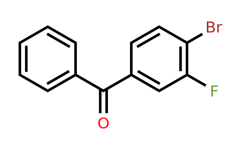 CAS 1196395-22-8 | (4-Bromo-3-fluorophenyl)phenylmethanone