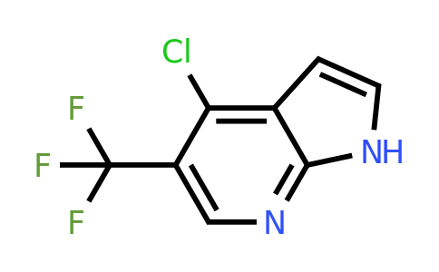 CAS 1196507-58-0 | 4-chloro-5-(trifluoromethyl)-1H-pyrrolo[2,3-b]pyridine