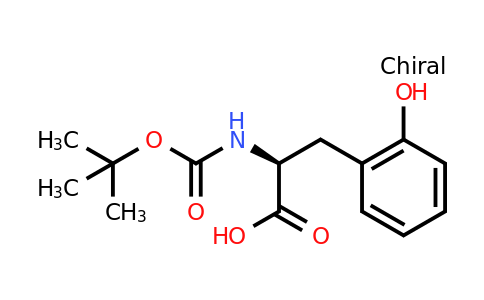 CAS 119660-45-6 | (2S)-2-[(Tert-butoxy)carbonylamino]-3-(2-hydroxyphenyl)propanoic acid