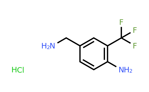 CAS 1196702-79-0 | 4-(Aminomethyl)-2-(trifluoromethyl)aniline Hydrochloride