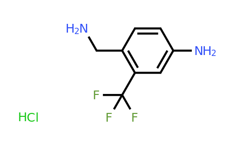 CAS 1196702-81-4 | 4-(Aminomethyl)-3-(trifluoromethyl)aniline hydrochloride