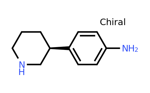 CAS 1196713-21-9 | (S)-4-(Piperidin-3-yl)aniline