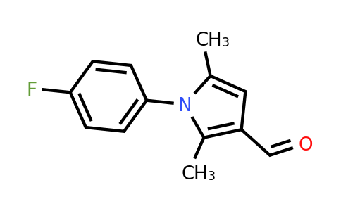 CAS 119673-50-6 | 1-(4-Fluorophenyl)-2,5-dimethyl-1H-pyrrole-3-carbaldehyde