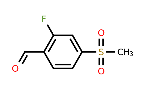 CAS 1197193-11-5 | 2-fluoro-4-methanesulfonylbenzaldehyde