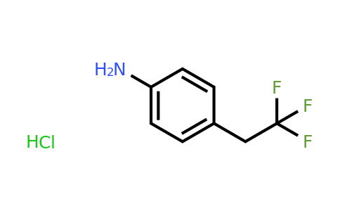 CAS 1197233-93-4 | 4-(2,2,2-Trifluoroethyl)aniline hydrochloride