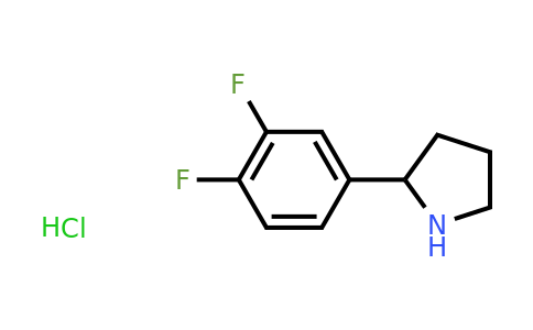 CAS 1197234-09-5 | 2-(3,4-Difluorophenyl)pyrrolidine hydrochloride
