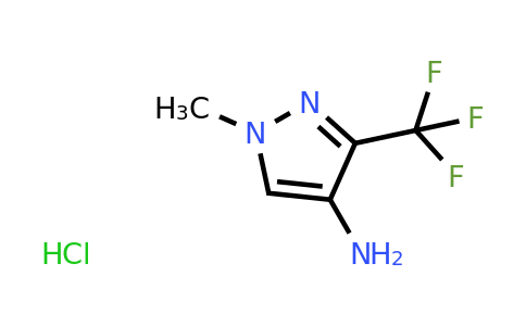 1-methyl-3-(trifluoromethyl)-1H-pyrazol-4-amine hydrochloride