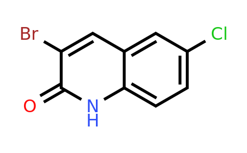 CAS 1197340-22-9 | 3-Bromo-6-chloroquinolin-2(1H)-one
