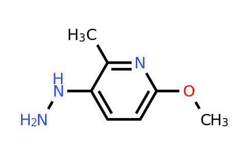 CAS 1197371-84-8 | 3-Hydrazinyl-6-methoxy-2-methylpyridine
