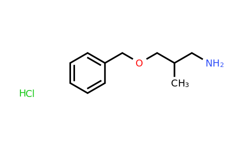 CAS 1197466-21-9 | 3-(Benzyloxy)-2-methylpropan-1-amine hydrochloride