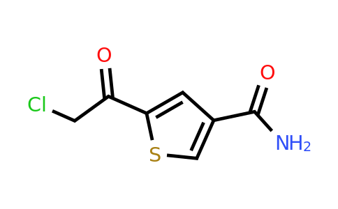 CAS 1197469-93-4 | 5-(2-Chloroacetyl)thiophene-3-carboxamide