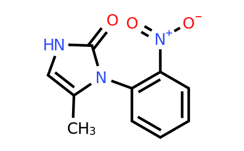 CAS 1197478-23-1 | 5-Methyl-1-(2-nitrophenyl)-2,3-dihydro-1H-imidazol-2-one