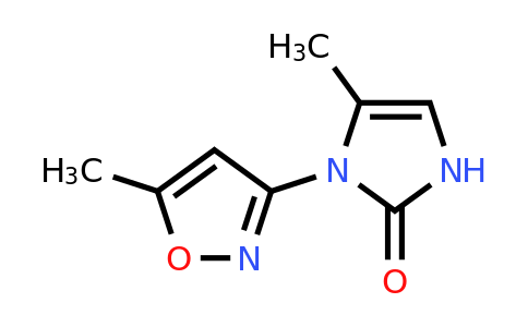 CAS 1197478-26-4 | 5-Methyl-1-(5-methyl-1,2-oxazol-3-yl)-2,3-dihydro-1H-imidazol-2-one