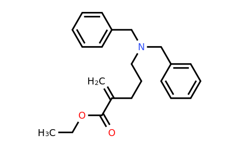 CAS 1197518-33-4 | Ethyl 5-(dibenzylamino)-2-methylidenepentanoate
