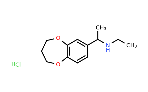 CAS 1197578-91-8 | [1-(3,4-Dihydro-2H-1,5-benzodioxepin-7-yl)ethyl](ethyl)amine hydrochloride