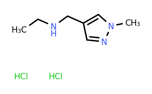CAS 1197620-46-4 | Ethyl[(1-methyl-1H-pyrazol-4-yl)methyl]amine dihydrochloride