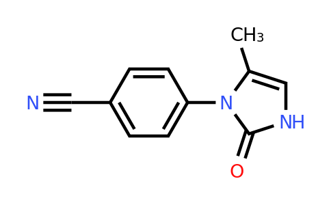 CAS 1197629-00-7 | 4-(5-Methyl-2-oxo-2,3-dihydro-1H-imidazol-1-yl)benzonitrile