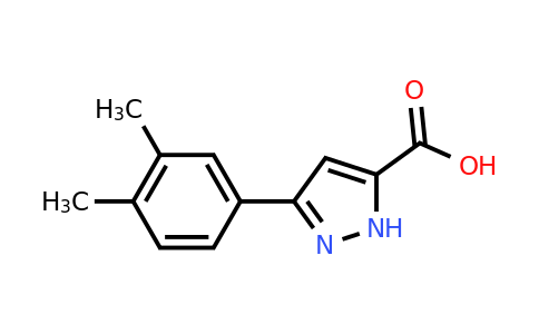 CAS 1197631-29-0 | 3-(3,4-dimethylphenyl)-1H-pyrazole-5-carboxylic acid