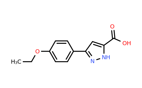 CAS 1197631-30-3 | 3-(4-ethoxyphenyl)-1H-pyrazole-5-carboxylic acid