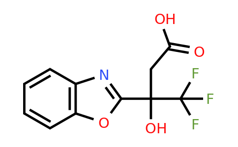 CAS 1197669-20-7 | 3-(1,3-Benzoxazol-2-yl)-4,4,4-trifluoro-3-hydroxybutanoic acid