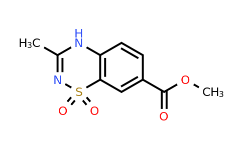 CAS 1197707-54-2 | Methyl 3-methyl-1,1-dioxo-4H-1,2,4-benzothiadiazine-7-carboxylate