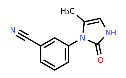 CAS 1197714-21-8 | 3-(5-Methyl-2-oxo-2,3-dihydro-1H-imidazol-1-yl)benzonitrile