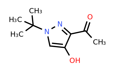 CAS 1197815-66-9 | 1-(1-tert-butyl-4-hydroxy-1H-pyrazol-3-yl)ethan-1-one