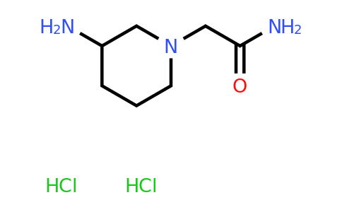 CAS 1197835-39-4 | 2-(3-Aminopiperidin-1-yl)acetamide dihydrochloride