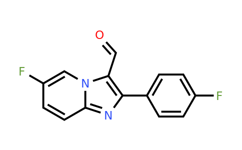 CAS 1197850-19-3 | 6-Fluoro-2-(4-fluorophenyl)imidazo[1,2-a]pyridine-3-carbaldehyde
