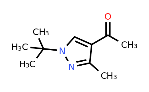 CAS 1197859-35-0 | 1-(1-tert-Butyl-3-methyl-1H-pyrazol-4-yl)ethan-1-one