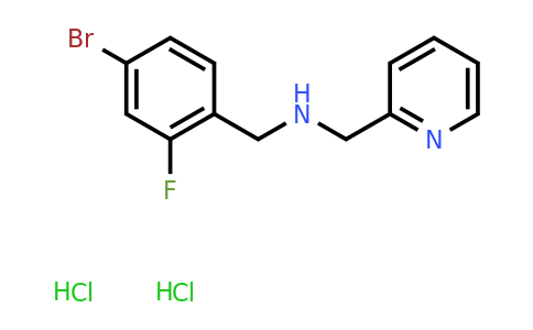CAS 1197922-95-4 | [(4-Bromo-2-fluorophenyl)methyl](pyridin-2-ylmethyl)amine dihydrochloride