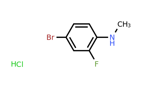 CAS 1197930-28-1 | 4-Bromo-2-fluoro-N-methylaniline hydrochloride