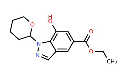 CAS 1197943-49-9 | ethyl 7-hydroxy-1-tetrahydropyran-2-yl-indazole-5-carboxylate