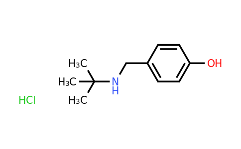 CAS 1197950-06-3 | 4-[(tert-Butylamino)methyl]phenol hydrochloride