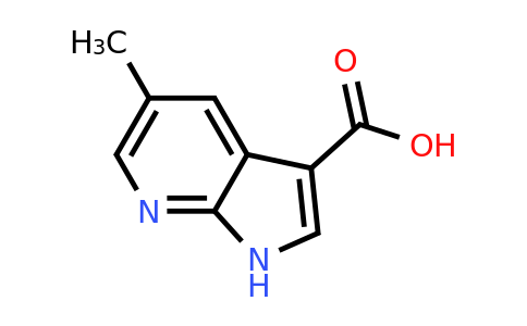 CAS 1198095-99-6 | 5-methyl-1H-pyrrolo[2,3-b]pyridine-3-carboxylic acid