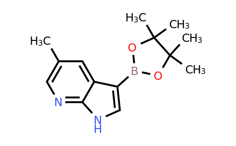 CAS 1198096-23-9 | 5-Methyl-3-(4,4,5,5-tetramethyl-1,3,2-dioxaborolan-2-YL)-1H-pyrrolo[2,3-B]pyridine