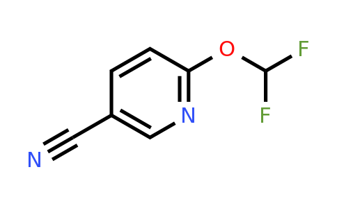 CAS 1198103-42-2 | 6-(Difluoromethoxy)nicotinonitrile