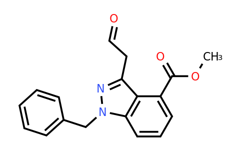 CAS 1198112-14-9 | methyl 1-benzyl-3-(2-oxoethyl)-1H-indazole-4-carboxylate