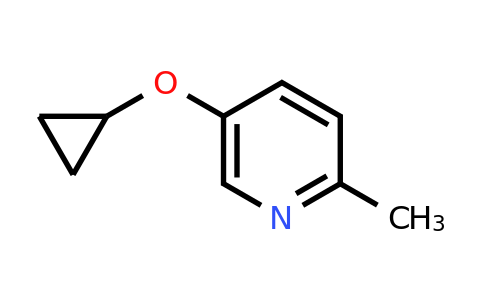 CAS 1198167-15-5 | 5-Cyclopropoxy-2-methylpyridine