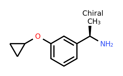 CAS 1198223-19-6 | (R)-1-(3-Cyclopropoxyphenyl)ethanamine