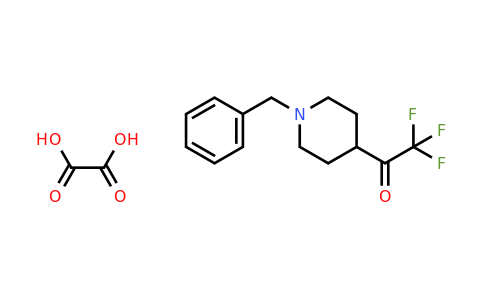 CAS 1198286-70-2 | 1-(1-Benzylpiperidin-4-yl)-2,2,2-trifluoroethanone oxalate