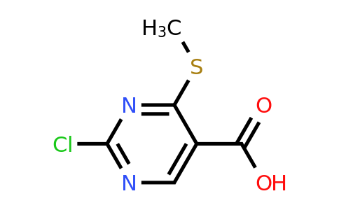 CAS 1198306-44-3 | 2-Chloro-4-(methylthio)pyrimidine-5-carboxylic acid