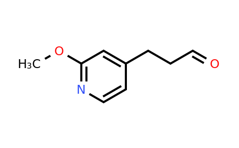 CAS 119836-18-9 | 3-(2-Methoxypyridin-4-YL)propanal