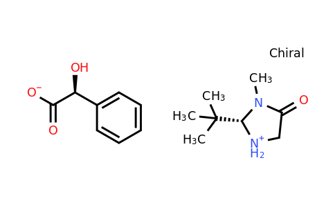CAS 119838-36-7 | (S)-2-(tert-Butyl)-3-methyl-4-oxoimidazolidin-1-ium (S)-2-hydroxy-2-phenylacetate