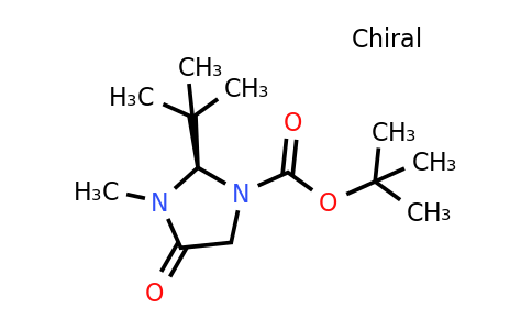CAS 119838-44-7 | (R)-tert-Butyl 2-(tert-butyl)-3-methyl-4-oxoimidazolidine-1-carboxylate